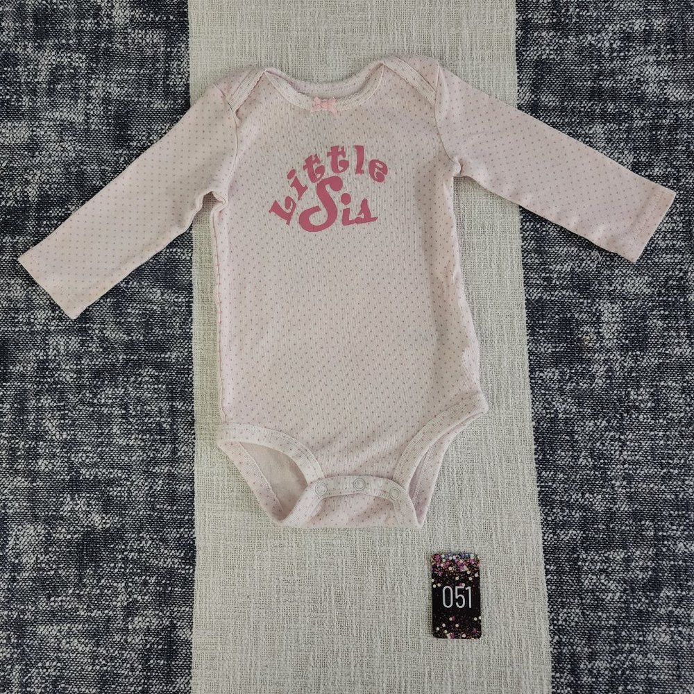 Carter's Little Sis Onesie (3 to 6 months)